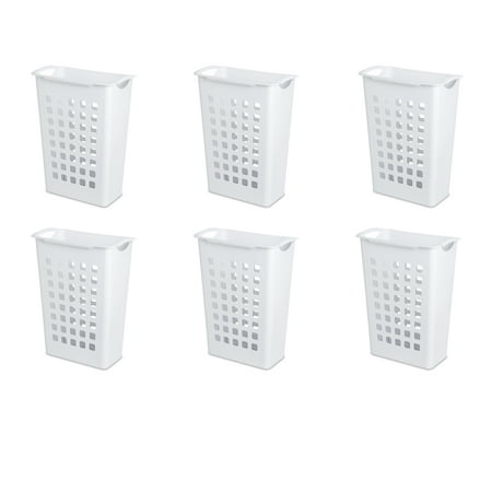 Cake Hamper - Sterilite Hamper, White, Case of 6
