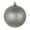 Pewter, variant on Vickerman 4" Pewter Brushed Ball Ornament, 6 per Bag