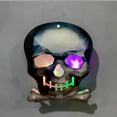 thumbnail image 2 of OAVQHLG3B Halloween Window Lights Hanging Decor, Ghost Skull Remote Waterproof Battery Operated Halloween Window Decorations Indoor Outdoor Home Party, 2 of 3