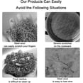 thumbnail image 6 of 3-in-1 Chainmail Grill Scrubber, Stainless Steel Cast Iron Cleaner Brush, Ring Mesh Scrubber for Grill Pan Griddle Wok BBQ Cleaning Tool, 6 of 9