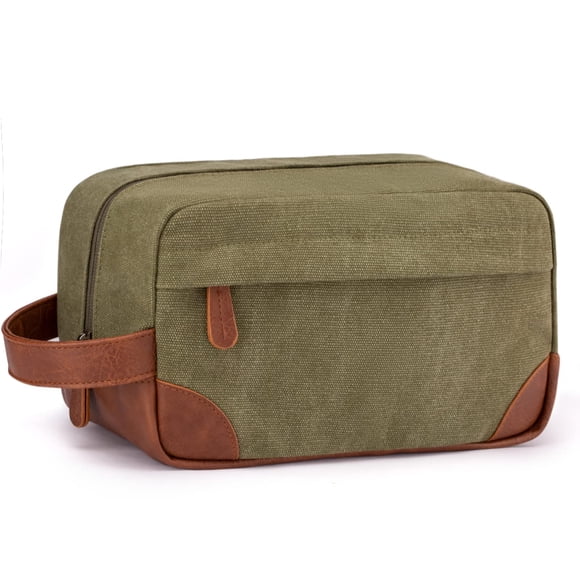 Neceser Vorspack para colgar, kit Dopp, resistente al agua, color verde