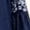 Dark Blue, variant on Njagoc3 Womens Long Sleeve A - Line Maxi Dress, Solid Color, Casual Daily & Prayer Outfit