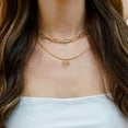 thumbnail image 4 of Charm America Plus - Luxury Collection - Gold Heart Pendant - 14 Karat Gold - Luxury Heart Pendant For Her, 4 of 5