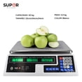 thumbnail image 2 of Bascula Digital Comercial, Bascula hasta 40 kilos comercio o negocio Supor Comercial, 2 of 3