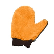 CASAFUN Car Wash Gloves Blinds Cleaner Tool Dusting Tools Household Cleaning Glove Glass Cleaning Mitts Car Wash Pads Car Wash Mitts Reusable - Coral Fleece Car Wash Tools