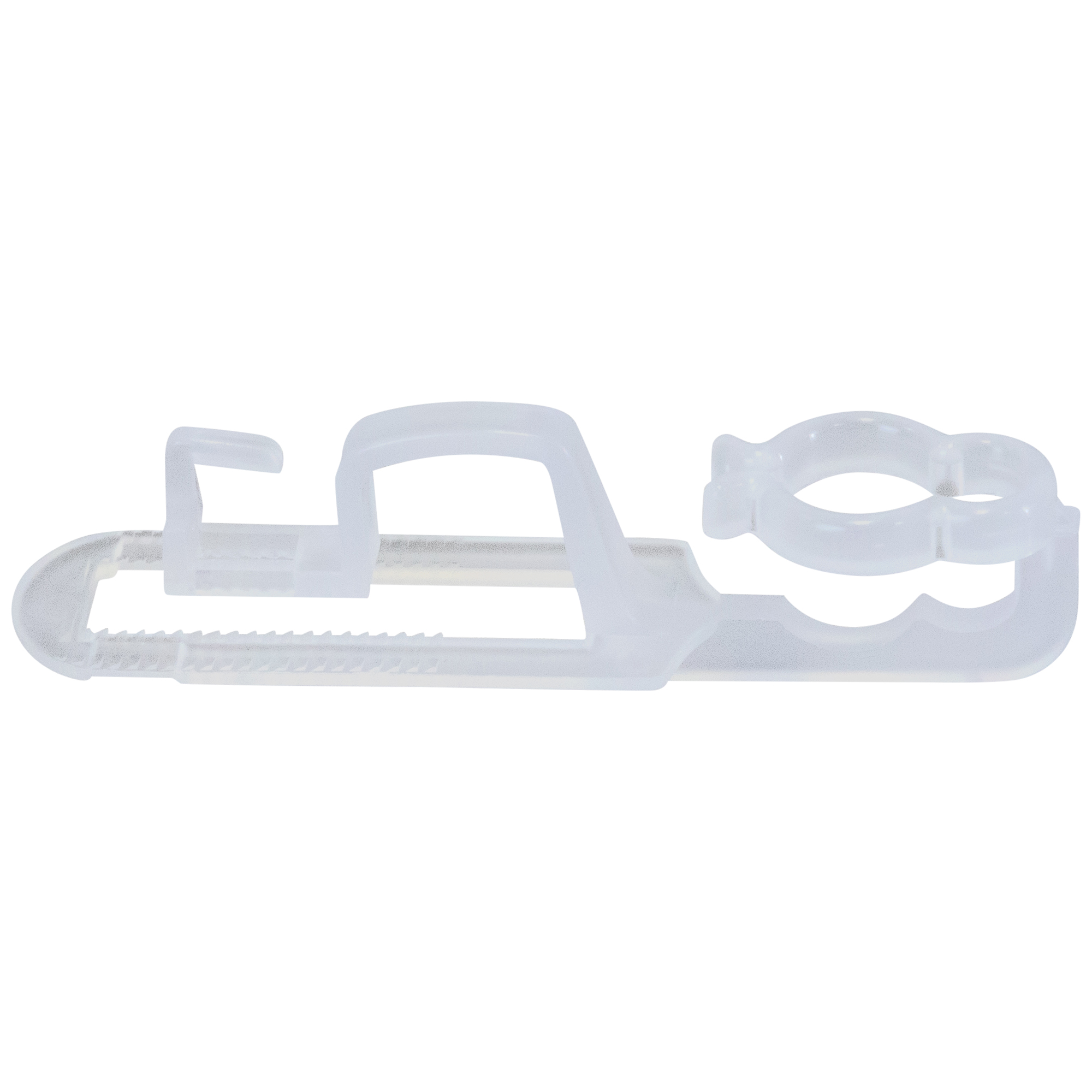 All in One Transparent Outdoor Christmas Light Gutter Shingle Clips - 100pc