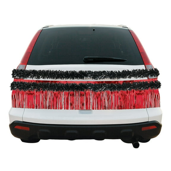 Red & Black Car Parade Decorating Kit - 5 Pieces