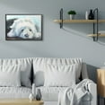 thumbnail image 4 of Stupell Industries Fluffy Old English Sheepdog Puppy Resting Black Framed, 24 x 30, Design by George Dyachenko, 4 of 5