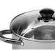 thumbnail image 2 of Olla de Acero Inoxidable Gunmetal Lamex 24 cm OLLAGM24CMAC, 2 of 4