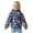 Multicolor, variant on Tdoqot Toddler Girls Boys Quilted Jackets with Hood Cute Zip up Fashion Warm Windproof Printed Long Sleeve Fall Winter Clothes Chunky Coats Multicolor Size 18-24 Months