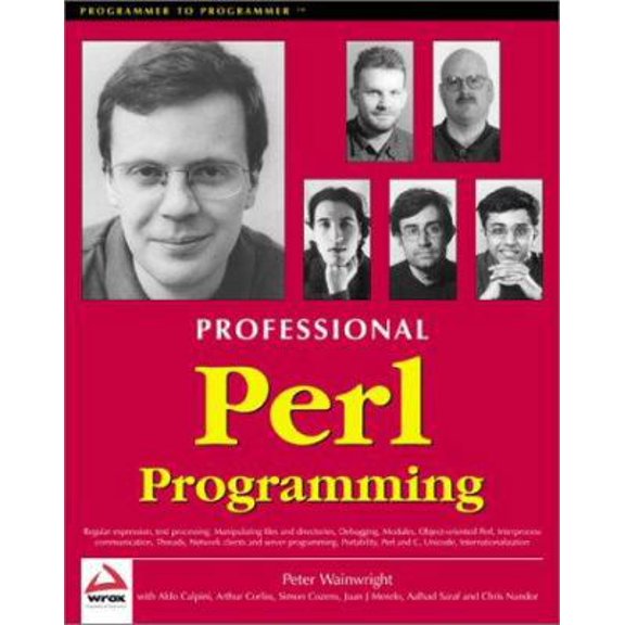 Pre-Owned Professional Perl Programming (Paperback) 1861004494 9781861004499