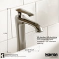 thumbnail image 3 of Karran Usa Qm160412 Quattro Matte Collection 23" Acrylic / Solid Surface Vessel Bathroom, 3 of 7