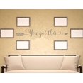 thumbnail image 3 of You Got This with Arrow Vinyl Letters Decals Inspirational Wall Art Stickers Home Decor Quote 36x7-Inch Tumbleweed, 3 of 5