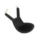 thumbnail image 5 of Reposapiés para violín de 1/16 a 1/8 pulgadas, soporte para barbilla de violín, antideslizante Negro, 5 of 9
