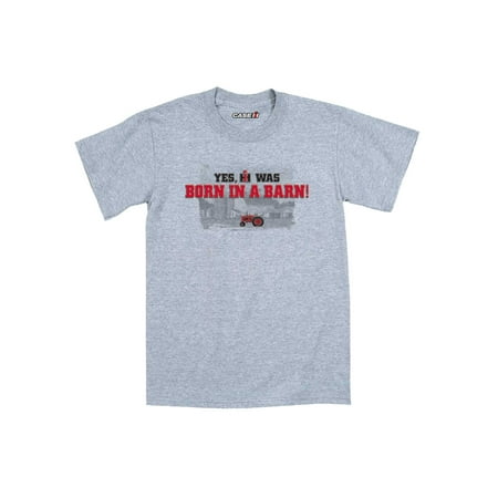 Amnesty International Shirt - International Harvester BORN IN A BARN T shirt