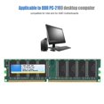 thumbnail image 4 of Mémoire RAM DDR 1 Go 226 MHz 2,5 V 184 broches pour ordinateur de bureau, entièrement compatible, 4 of 4