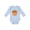 AE-Light Blue, variant on Pumpkin Unicorn for Halloween and Thanksgiving Boys or Girls Long Sleeve Baby Bodysuit