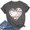 ZGray, variant on Weikingp Baseball Shirt Women Going Out Tops Women's Spring/Summer Solid Baseball Print Loose Casual Short Sleeved T Shirt Top Casual Tops for Women Blue L Clearance!