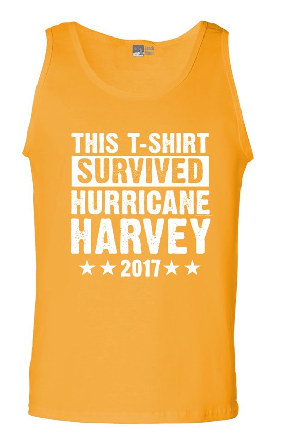 This T-Shirt Survived Hurricane Harvey Houston Texas 2017 DT Adult Tank Top