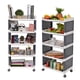 thumbnail image 1 of Estante Organizador con 5 Repisas, Incluye Ruedas Giratorias, Anaquel de Almacenamiento Multipropósito de 5 Pisos para Ahorrar Espacio en Hogar, Escuela, Oficina, Cocina, Baño, Habitación, 1 of 9