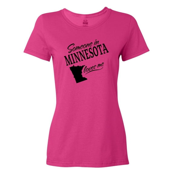 Inktastic Someone in Minnesota Loves Me Women's T-Shirt