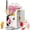 white, variant on 2 IN 1 Soft Ice Cream Machine Maker Slushie Machine for Home No Ice Needed Self Cleaning Slushy Maker, 68oz Frozen Drink Maker, 5 Preset for Soft Ice Cream, Slushie, Margarita, Frappés, Milkshake