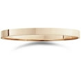 thumbnail image 1 of 2mm Flat High Polished Wedding Band 14K Rose Gold, 1 of 1