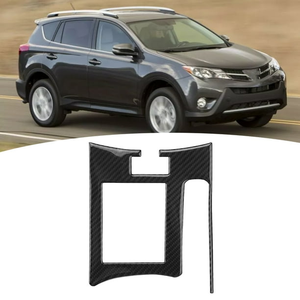 Panel de palanca de freno de mano, pegatina de fibra de carbono para palanca de cambios de coche, cubierta embellecedora, innovación moderna