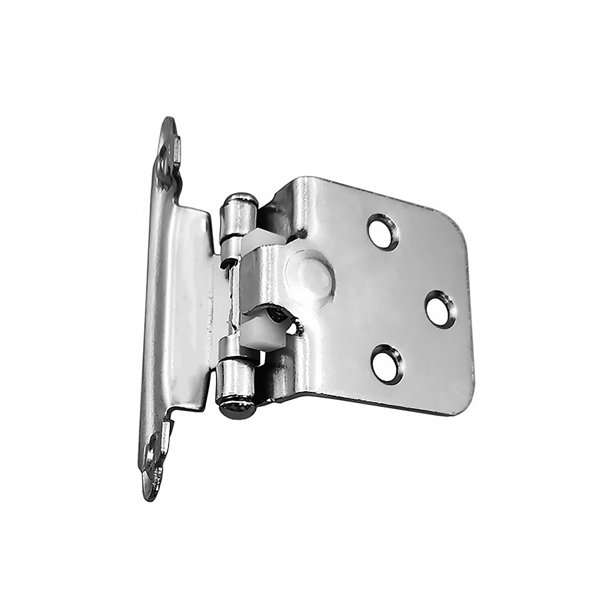 Speravity Bisagra de cierre automático para puerta de 20 piezas, bisagra de resorte de montaje frontal para gabinete de cocina, herrajes de Herramientas y ferretería plata