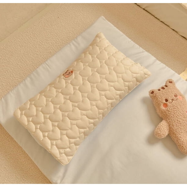Nvzi Funda de almohada de algodón acolchada con dibujos de animales, 3 piezas. Lo simple no es simple, funda de almohada de algodón de alta calidad, 19,69 x 11,81 pulgadas (estilo C).