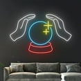 thumbnail image 5 of Handmadetneonsign Fortune Teller Led Sign, Fortune Teller Neon Light, Fortune Telling Neon Sign, 5 of 5
