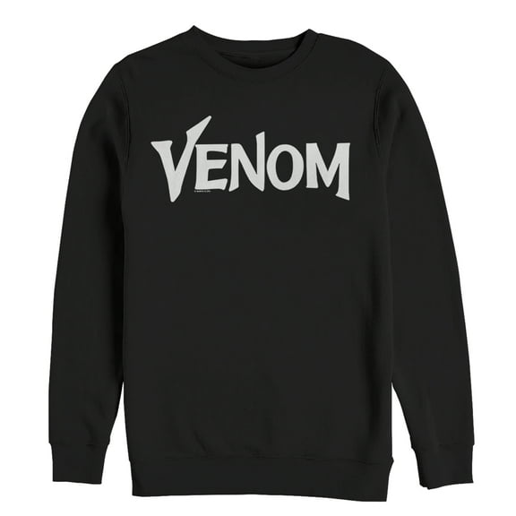Men's Marvel Venom Film Bold Logo  Sweatshirt Black X Large