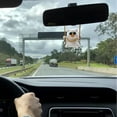 thumbnail image 1 of Cute Pig Swing Charm Auto Hanging Ornament Adorable Interior Accessories For Car Rear View Decoration, 1 of 4