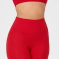 thumbnail image 6 of YITTY Active Women's UltraLuxe High-Waist Legging, Athleisure, 4-Way-Stretch, Heated Red, 4X, Short, 6 of 7