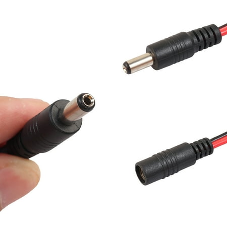 

Poseidon 1.5M Extension Cable DC5521 Male to Female DC 5.5x2.1 Laptop Monitor Power Cord