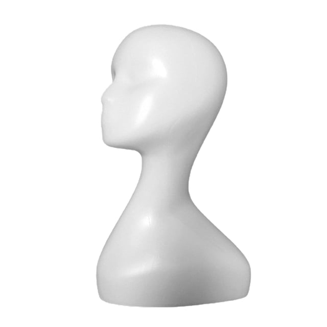 Modelo de cabeza de Maniquí de maniquí sombreros de maniquí gafas de cabeza soporte de exhibición suministros de tienda - Estilo 1 SM SunniMix cabeza de maniquí