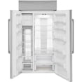 thumbnail image 5 of Ge Cafe CSB42WP2NS1 42 Inch Built In Counter Depth Side by Side Refrigerator in Stainless Steel, 5 of 6