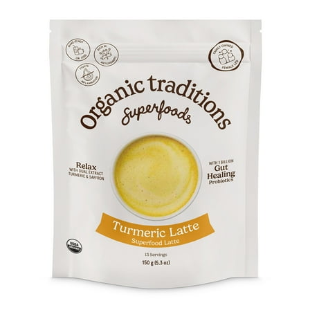 Organic Traditions | Turmeric Latte with Probiotics