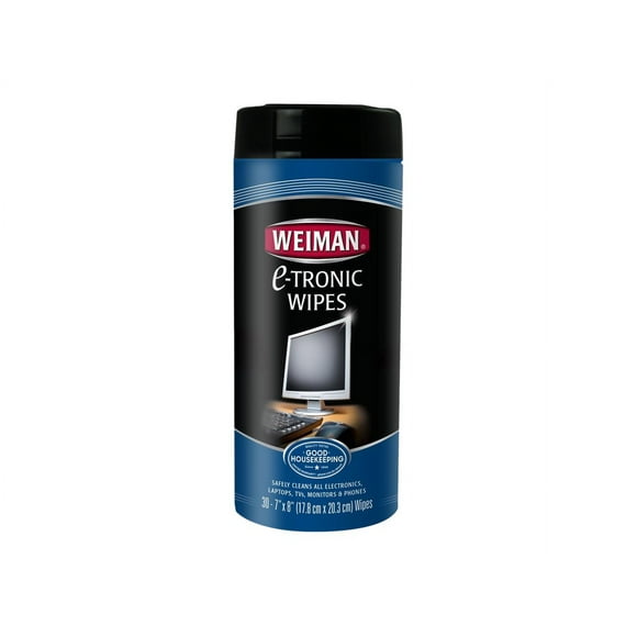 Weiman e-Tronic - Cleaning wipes - disposable - 30 sheets