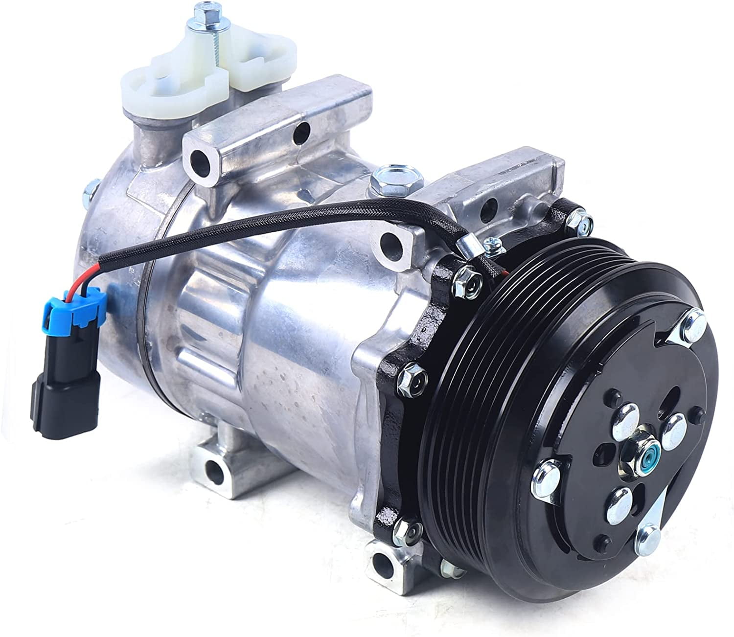 Fichiouy A/C AC Compressor with Clutch For Peterbilt & Kenworth T660