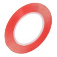 thumbnail image 2 of Cinta adhesiva de doble cara PET con forma de anillo, impermeable, para fijar objetos del hogar, color rojo, 10 mm/0,39 pulgadas, 2 of 14