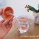 thumbnail image 4 of Taza de agua para bebé de 350ml, mango para chico, biberón para aprender a alimentar a beber, antiasfixia con bola de gravedad, taza de entrenamiento para niños con pajita, 4 of 6