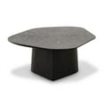 thumbnail image 3 of Pemberly Row Contemporary Accent Black Ash Finish Low Coffee Table, 3 of 6