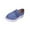 Blue, variant on Womens Loafers Bean Shoes Breathable Solid Round Toe Closed Toe Flat Sole Soft Sole Thick Sole Loafers for Ladies