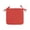 Red, variant on 2PCS 15.74" Polyester Square Chair Cushion with Ties, Thick Padded Non-Slip Seat Pad for Indoor/Outdoor Dining Patio Kitchen Chairs(White)
