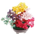 thumbnail image 1 of Feng Shui Adornos Chinos Dinero Árbol de Resina Decoración para Oficina Símbolo de Prosperidad Cinco colores Yotijar Lucky Gem Tree, 1 of 10