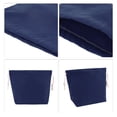thumbnail image 3 of Bolsa de Maquillaje Pequeña con Cuerda para Mujeres para Actividades al Aire Libre Viajes Vacaciones Lona Azul Marino-M, 3 of 3