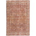thumbnail image 2 of Safavieh Valencia Maria Oriental Polyester Area Rug, Rust/Teal, 8' x 10', 2 of 11