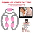 thumbnail image 5 of EIMELI Yoga leg muscle relaxation massager, shoulder and neck slimming massage instrument, 360 ° muscle relaxation roller, Yoga Fitness Equipment Neck Arm Leg Body Shaping, 5 of 11