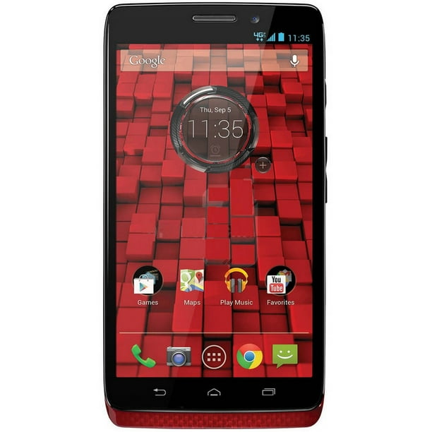 Motorola Droid Mini Grade B Unlocked Red 16 Gb 4 3 In Screen Walmart Com Walmart Com